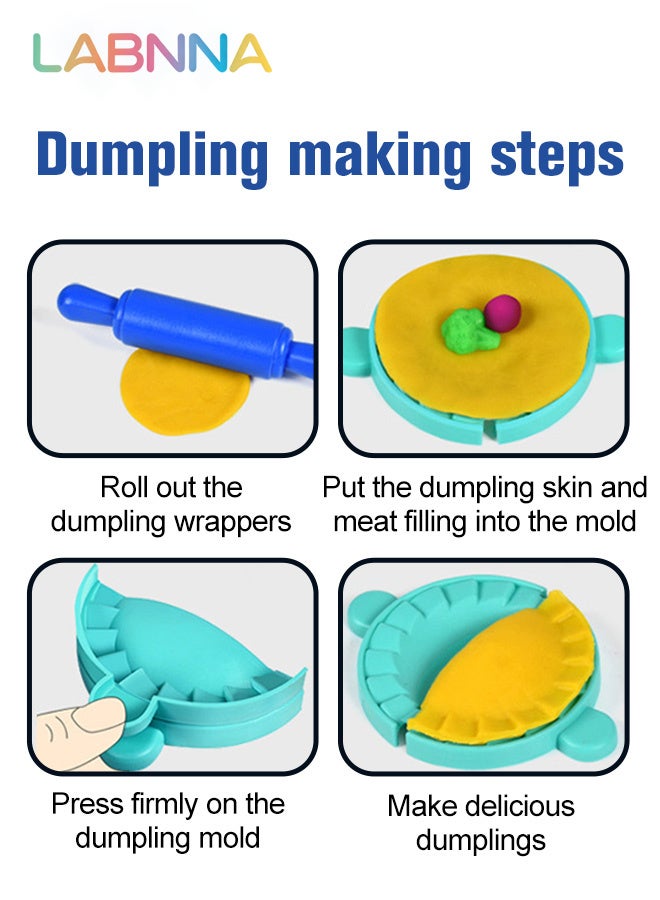 LABNNA 47 Pcs Dough Sets for Kids with Noodle Machine and Animal Dinosaur Molds,Art Crafts Dough Tools Kit Playdough Kit for Kids Boys and Girls Kitchen Creations Food Play Toys - Image 3