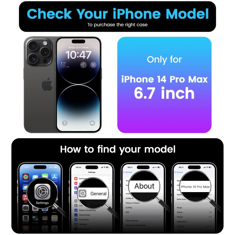 OTOFLY Designed for iPhone 14 Pro Max Case, Silicone Shockproof Slim Thin Phone Case for iPhone 14 Pro Max 6.7 inch (Light Purple) - Image 2