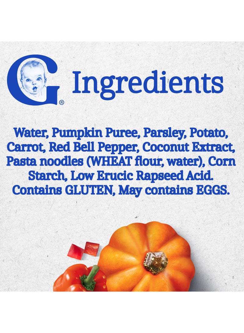 Gerber Toddler Food Pumpkin Potato Bell Pepper And Pasta Puree Jar 36 Months - Image 3