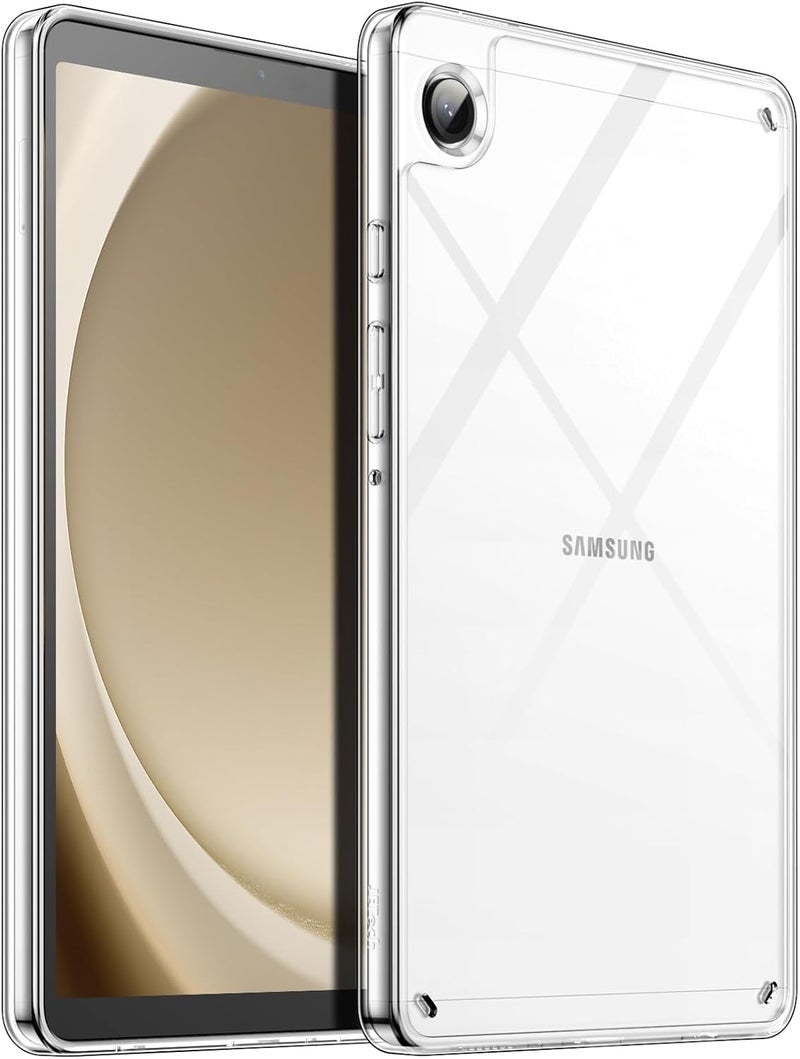 Jetech Clear Case For Samsung Galaxy Tab A9 8.7-Inch, Anti-Yellowing Transparent Shockproof Slim Tablet Cover With Hard Pc Back And Soft Tpu Bumper Clear - Image 1