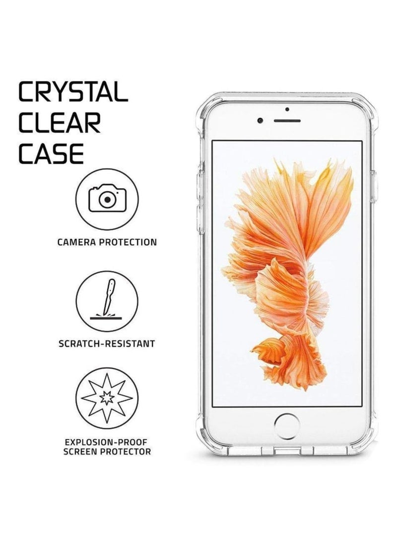 Generic - iPhone 6plus / 6s plus Transparent shockproof case - Image 1