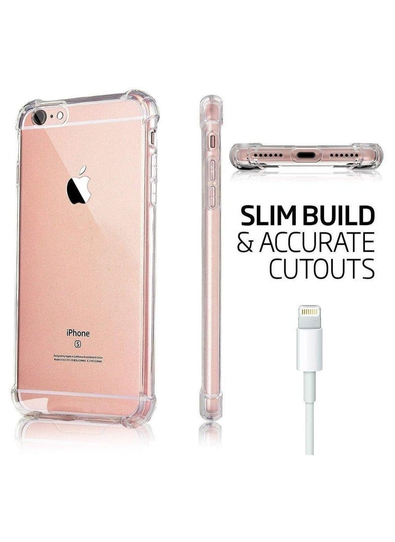 Generic - iPhone 6plus / 6s plus Transparent shockproof case - Image 1