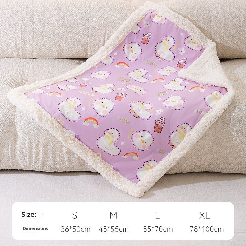 Pet Blanket Dog & Cat Bed - Warm Winter Cover for Small Dogs - Image 1