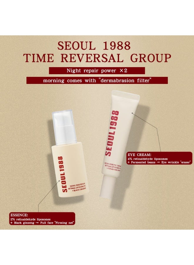K-SECRET 2% Retinaldehyde Liposome Essence + 4% Retinaldehyde Liposome Eye Cream Set，Tensive Anti-Wrinkle & Brightening - Image 2