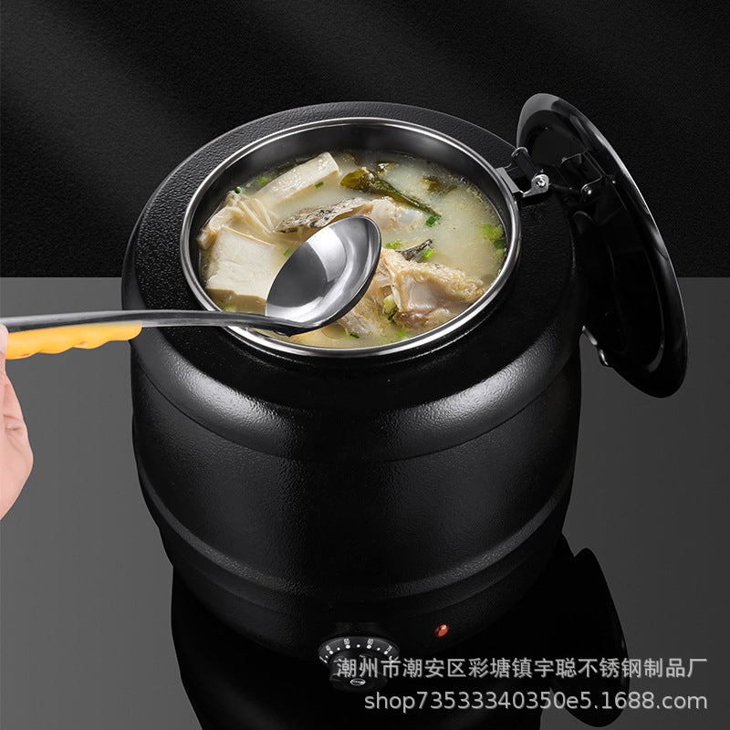 Commercial Stainless Steel Digital Soup Warmer El Restaurant Self-Service Insulation Commercial Stainless Steel Digital Soup Warmer - Image 2