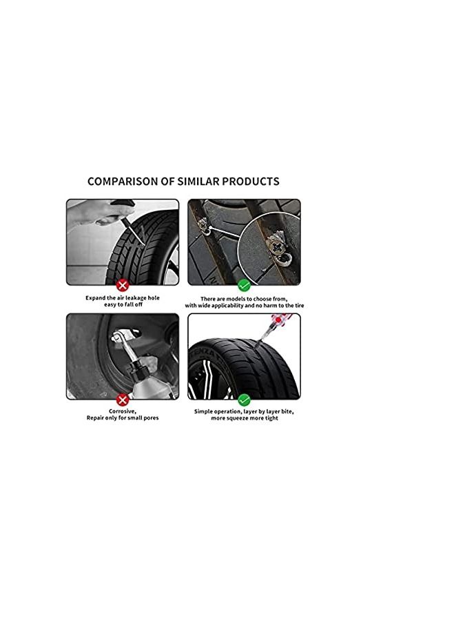 Generic Rubber rivets set to repair car wheels 10 pcs - Image 4