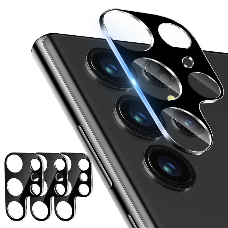 Dengduoduo 3 Pack Camera Lens Protector for Samsung Galaxy S25 Ultra, Tempered Glass Camera Protector Lens Cover, Ultra HD, 9H Hardness, Anti-Scratch, Case Friendly, Easy to Install [No Affect on Night Shots] - Image 1