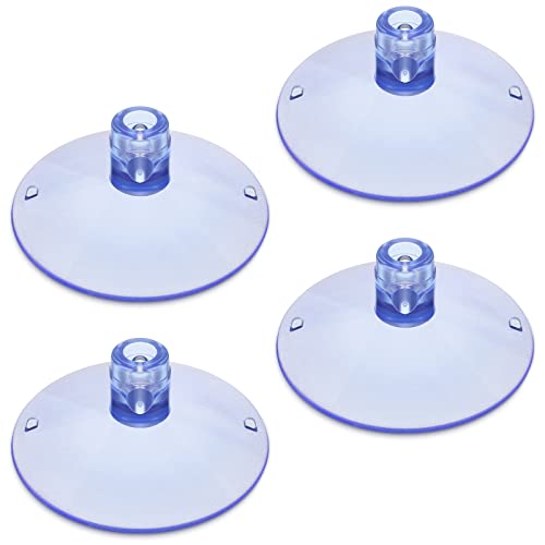 Perthlin 4 Pieces Cat Window Perch Suction Cup Cat Window Bed Suction Cup Replacement Suckers for Hammock Hanging Pet Supplies Indoors - Image 1