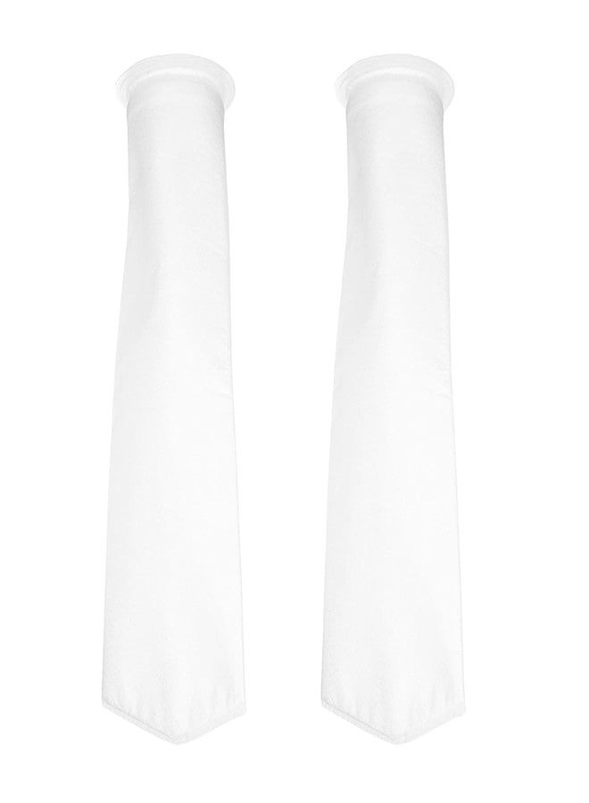 AQUAMONK Sediment Filter FB-20, Filter Bag 5 Micron for Filtering Sand, Dirt, Rust from Water (20 inch, PP, White, Pack of 2) - Image 4