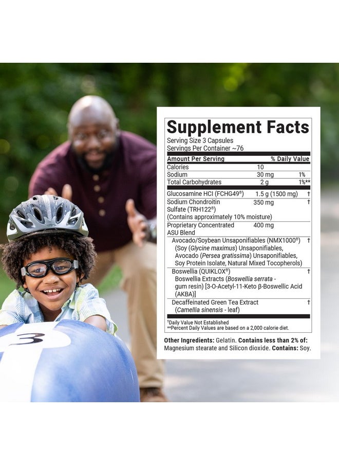 Nutramax Laboratories Nutramax Cosamin® ASU Joint Health Supplement with Glucosamine, Chondroitin & ASU for Men’s & Women's Joint Health, 230 Capsules  - Image 1