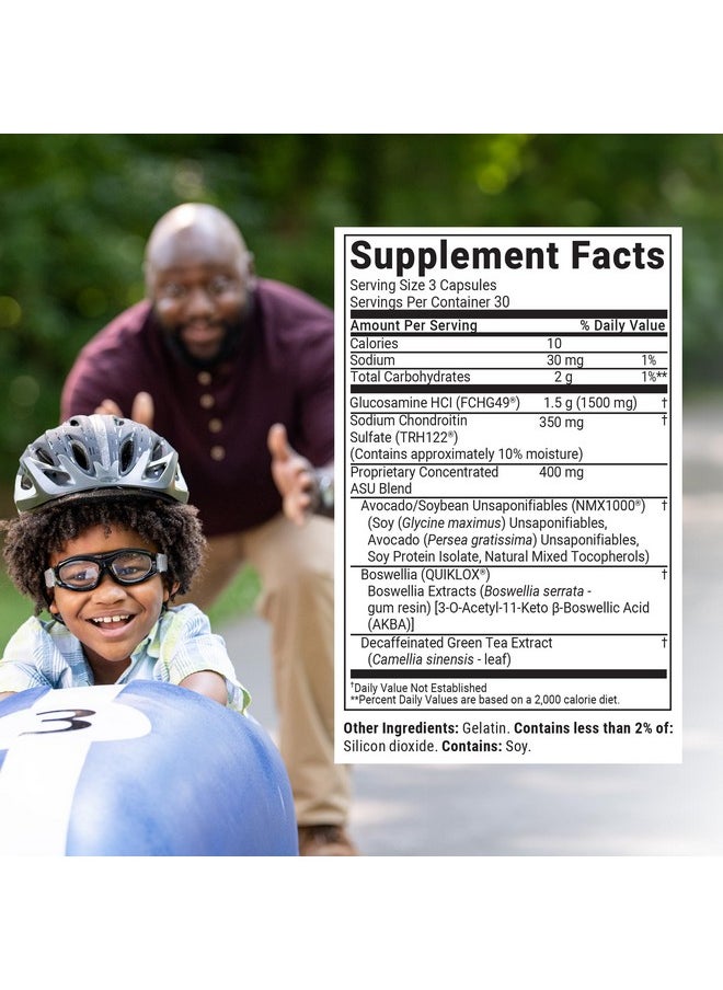 Nutramax Laboratories Nutramax Cosamin® ASU Joint Health Supplement with Glucosamine, Chondroitin & ASU for Men’s & Women's Joint Health, 230 Capsules  - Image 4