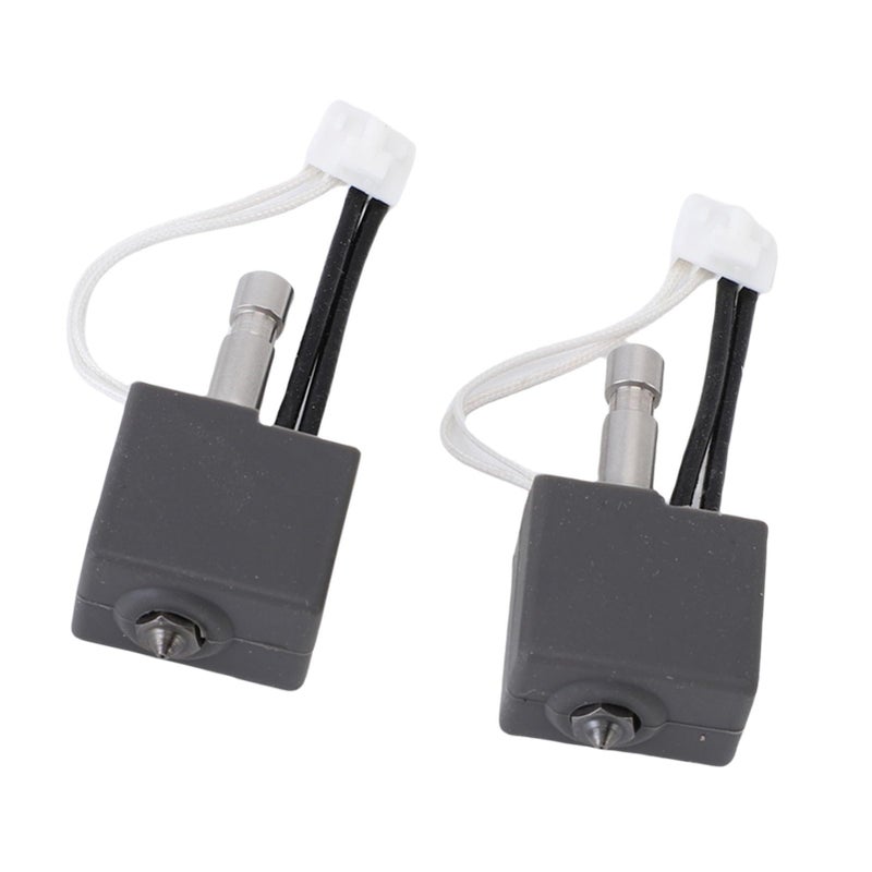 Upgraded 3D Printer Hotend Kit With 200K Thermistor Hardened Steel Nozzle For ABS ASA - Image 3