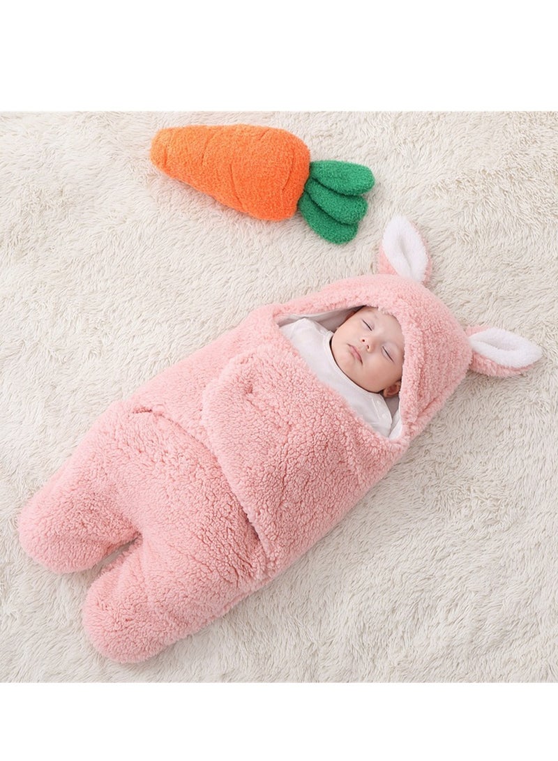 Baby thickened newborn blanket baby sleeping bag anti-jump swaddle - Image 3