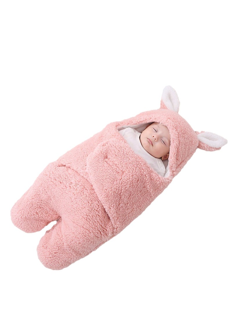 Baby thickened newborn blanket baby sleeping bag anti-jump swaddle - Image 1