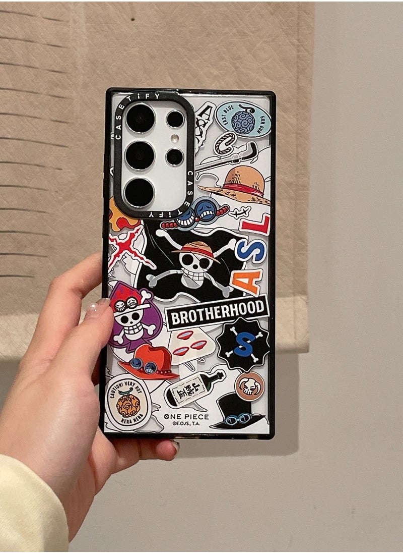 Casetify - For Samsung Galaxy S22 Ultra Magnetic Phone Case ONE PIECE Pattern Cover - Image 1