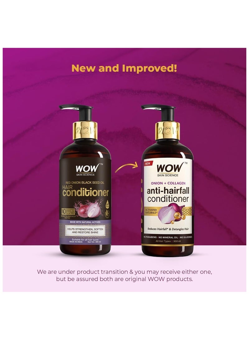 WOW Wow Skin Science Onion Red Seed Oil Anti-hairfall Conditioner 300ml