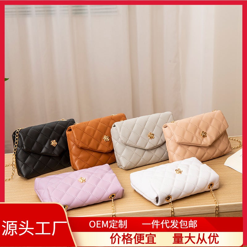Women'S Bag 2022 New Fashion Women'S Bag Shoulder Flower Crossbody Bag One-Piece Generation - Image 2