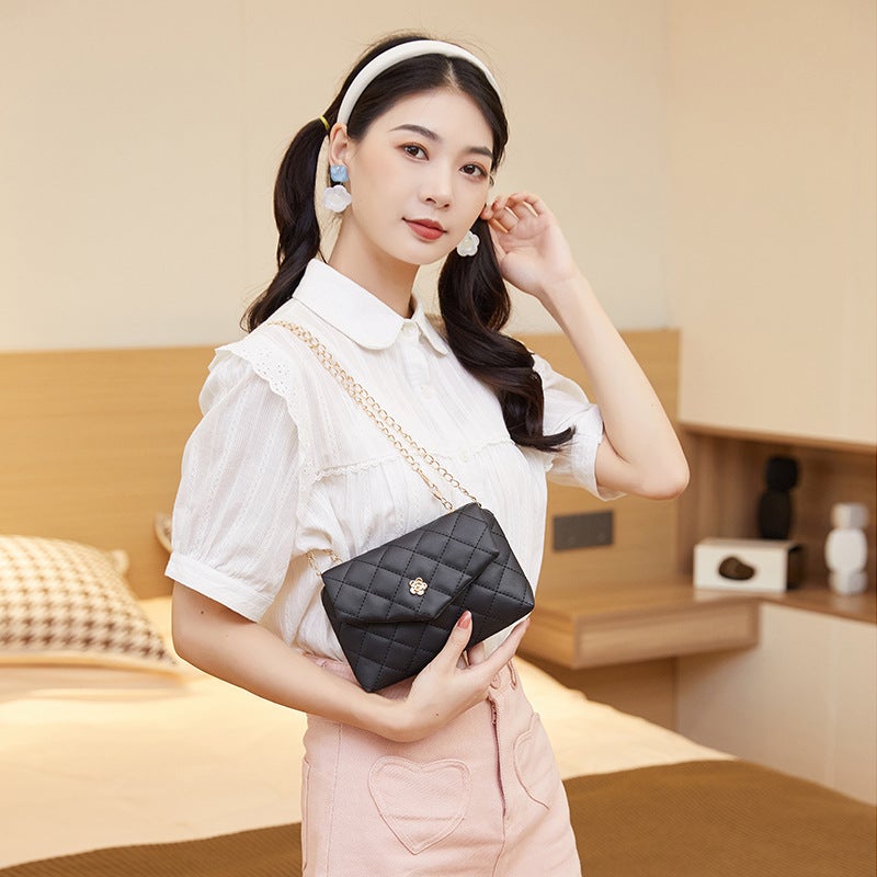 Women'S Bag 2022 New Fashion Women'S Bag Shoulder Flower Crossbody Bag One-Piece Generation - Image 4