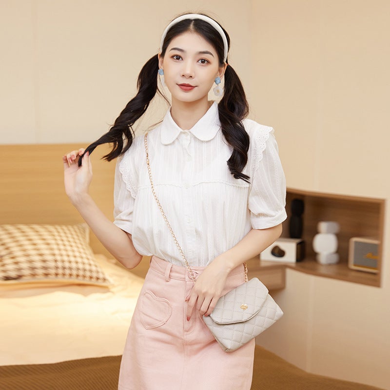 Women'S Bag 2022 New Fashion Women'S Bag Shoulder Flower Crossbody Bag One-Piece Generation - Image 3
