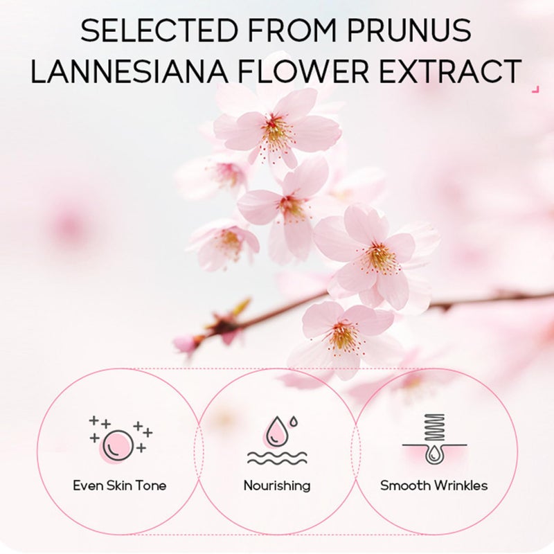 MrCuvaryas Sakura Skincare Set For Teen Girls & Women, 32PCS Face Care Kit With Cherry Blossom Essence, Serum, Cleanser, Lip Mask, Mud Mask & More - Image 2