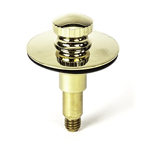 PermaFLOW Universal Lift n Lock (Push Pull) Bath Tub/Bathtub Drain Stopper includes 3/8" and 5/16" Fittings - Image 2