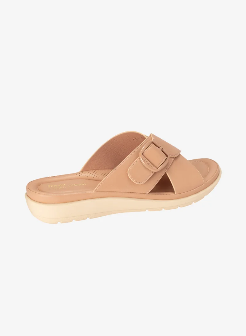 Bata Pink Comfit Criss Cross Strap Sandals for Women | Best Price UAE