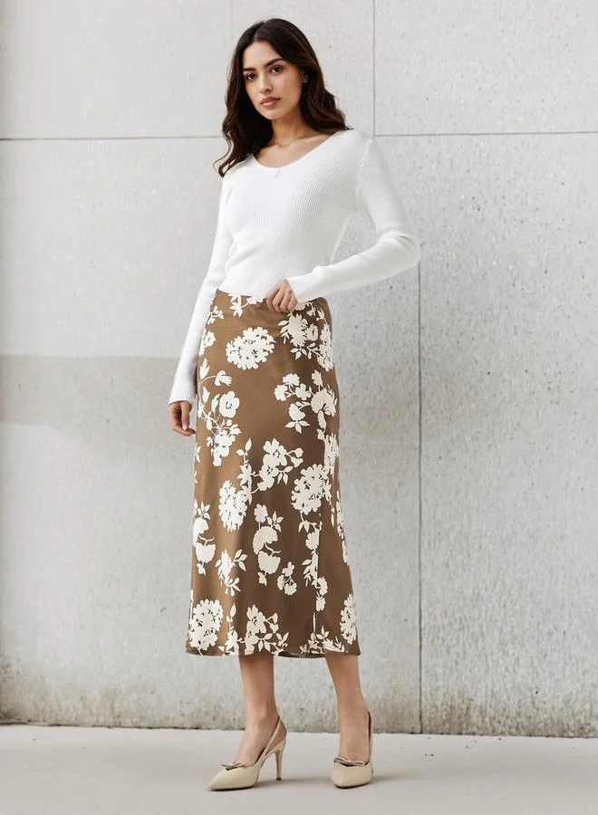 2Xtremz 2Xtremz Regular Fit Ribbed V-neck Tricot Sweater