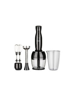 TORNADO TORNADO Hand Blender 1000 Watt Chopper Whisk Black THB1000MCL 