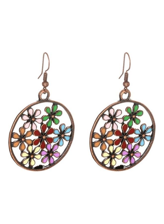 NIBEMINENT Round Dangle Hook Earrings - Image 1