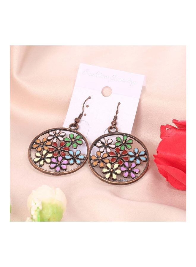 NIBEMINENT Round Dangle Hook Earrings - Image 5