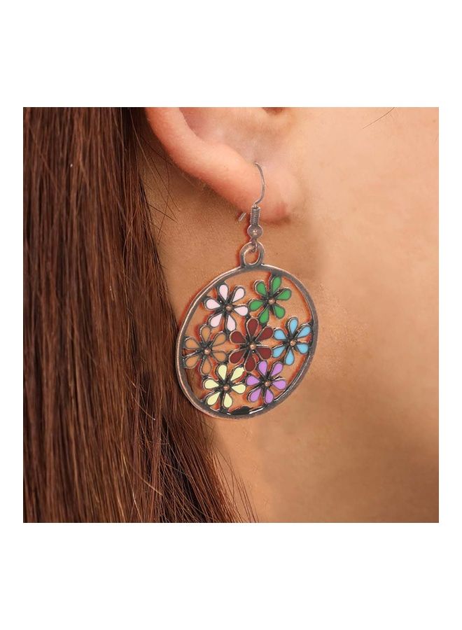 NIBEMINENT Round Dangle Hook Earrings - Image 2