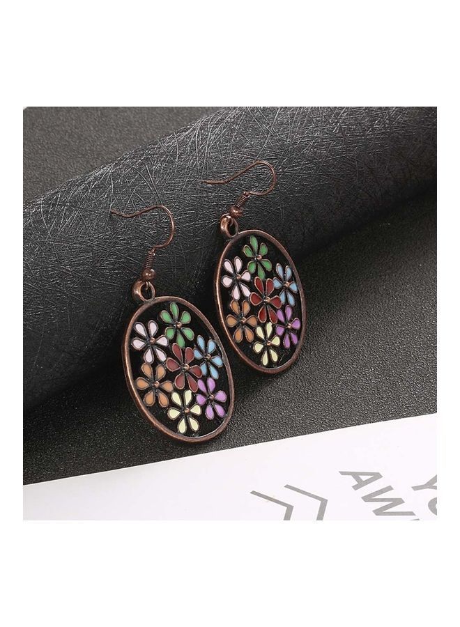 NIBEMINENT Round Dangle Hook Earrings - Image 4