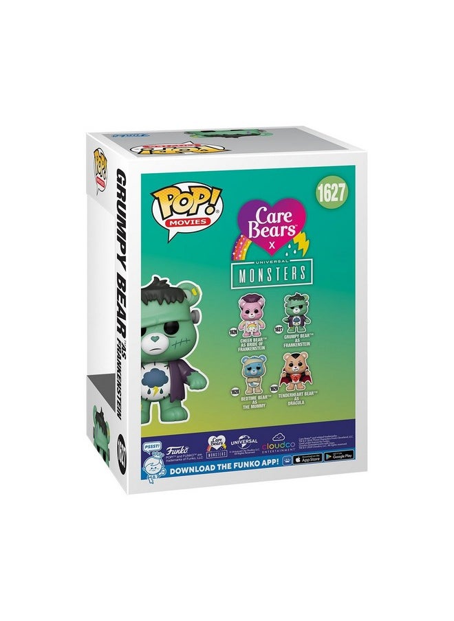 Funko Funko Pop Movies: Universal Monsters X Care Bears - Grumpy Bear As Frankenstein - Collectable Vinyl Figure - Gift Idea - Official Merchandise - Toys for Kids & Adults - Horror Fans  - Image 3