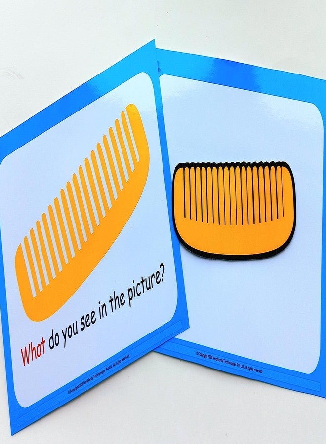 NerdNerdy 'What' Question Basic Level/Reserach Backed/Speech Therapy Material/Autism Toy for Speech Development/Helps in receptive Language/Language & Communication/Sensory Integration. - Image 5