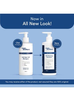 Man Matters Man Matters Anti Hair Fall Shampoo And Conditioner For Men|Dht Blocker|Helps In Deep Nourishment And Frizzy-Free Hair|Sls&Paraben Free|Pack Of 2|300Ml Shampoo And 90Ml Conditioner,390 Grams  - Image 2