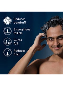Man Matters Man Matters Anti Hair Fall Shampoo And Conditioner For Men|Dht Blocker|Helps In Deep Nourishment And Frizzy-Free Hair|Sls&Paraben Free|Pack Of 2|300Ml Shampoo And 90Ml Conditioner,390 Grams  - Image 5