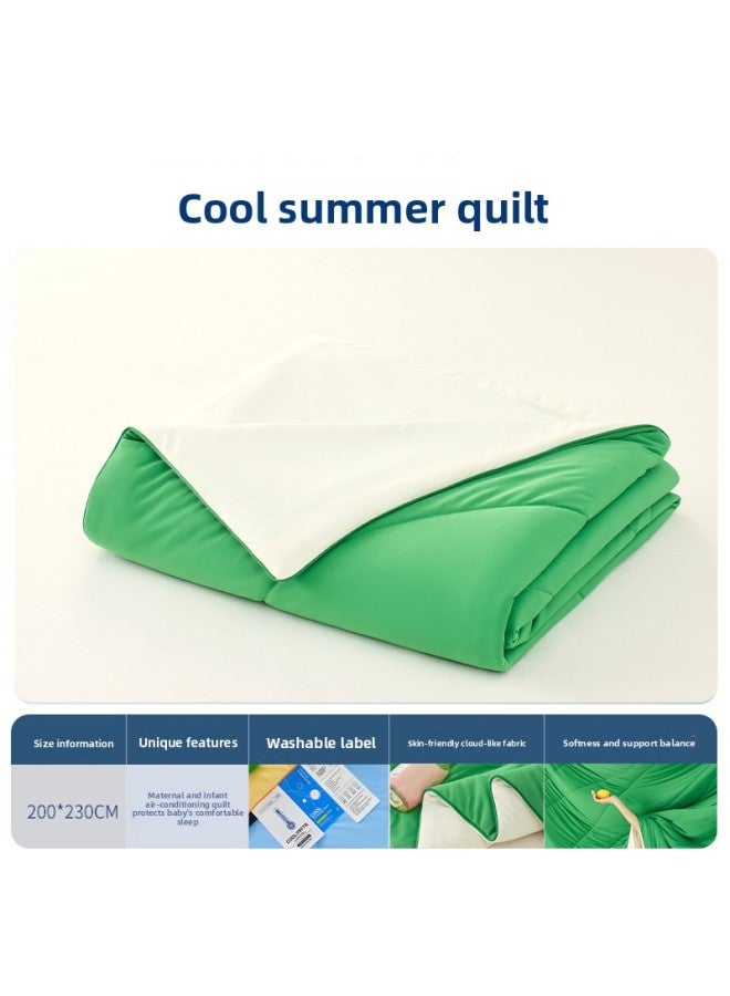 Para dual-Cool summer quilt-(230*200)Cooling Blankets for Hot Sleepers and Night Sweats，Breathable Soft Lightweight Smooth