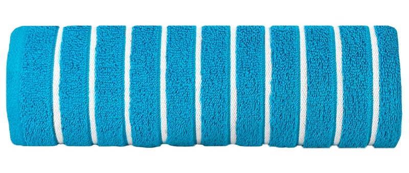 CASA COPENHAGEN Casa Copenhagen Egyptian Cotton Estatic 4 Pcs Face Towel 30 X 30cm Colour Teal Blue  - Image 2
