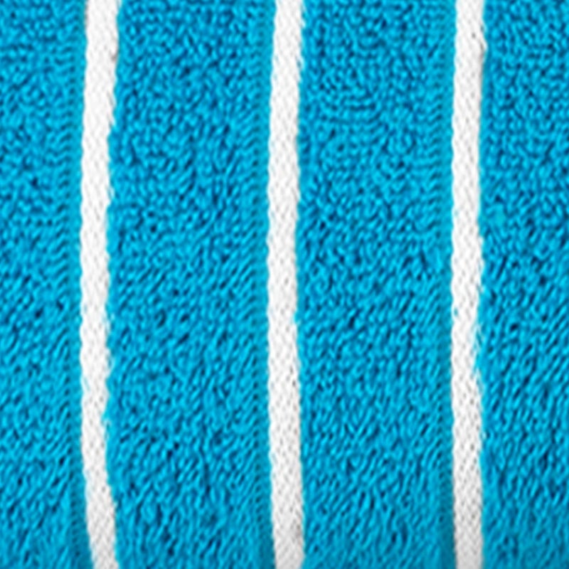 CASA COPENHAGEN Casa Copenhagen Egyptian Cotton Estatic 4 Pcs Face Towel 30 X 30cm Colour Teal Blue  - Image 3