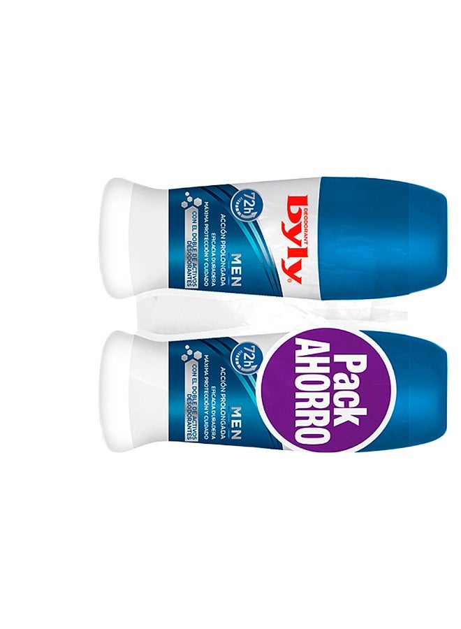 Byly For Men Deodorant Roll-On 2x50ml - Image 2