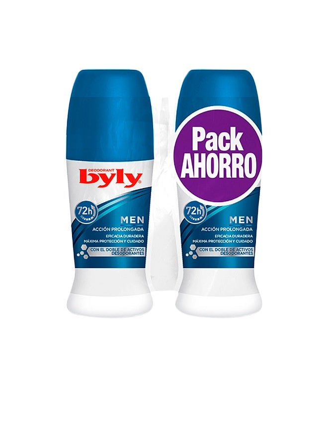 Byly For Men Deodorant Roll-On 2x50ml - Image 1