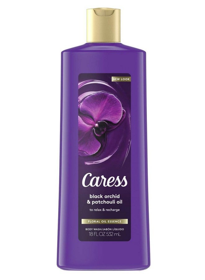 Caress Body Wash 18 Ounce Black Orchid & Patchouli (532Ml) (6 Pack) - Image 1