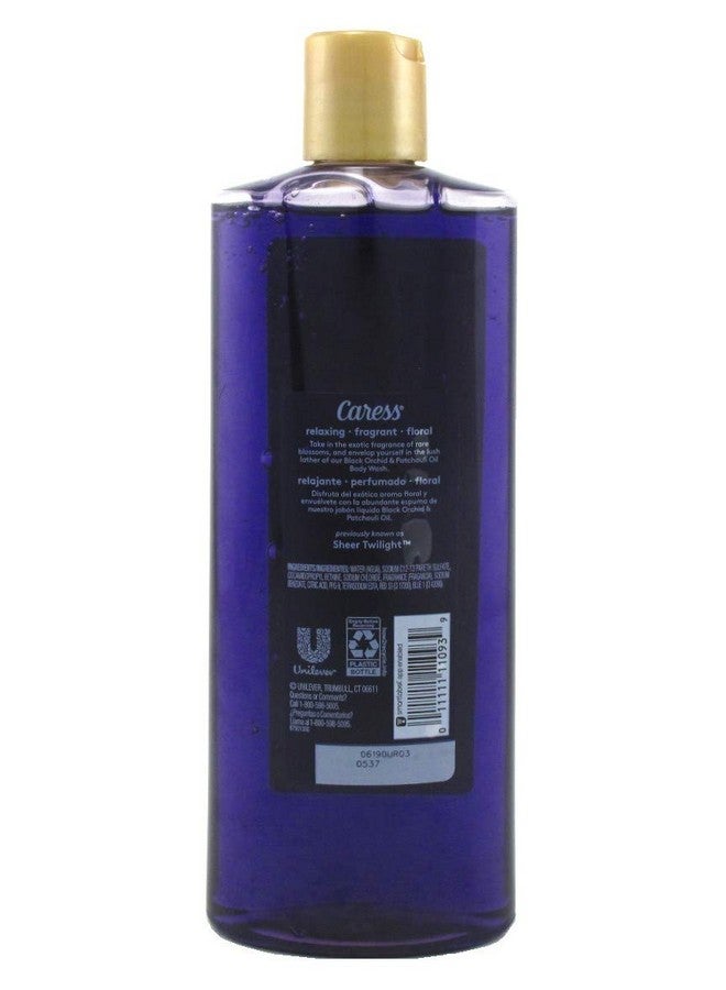 Caress Body Wash 18 Ounce Black Orchid & Patchouli (532Ml) (6 Pack) - Image 2