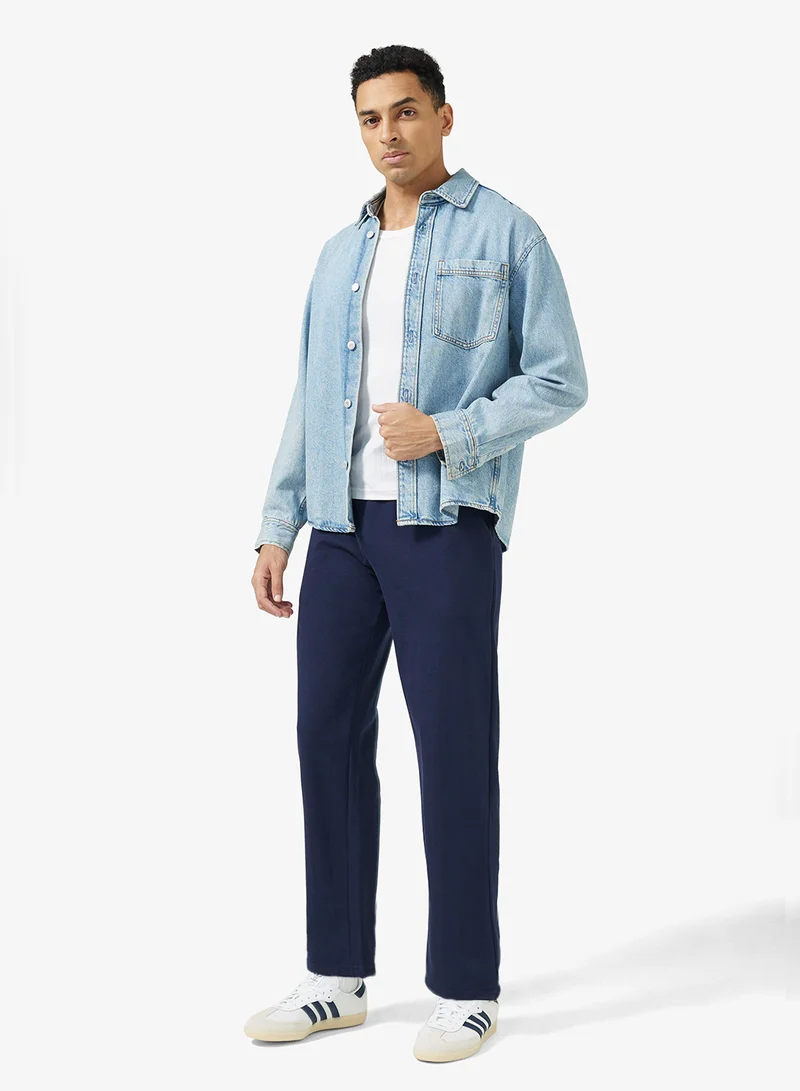 Seventy Five Basics Relaxed Fit Open Hem Joggers