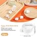 Exclaith 30Pcs Mini Coffee Cups Dollhouse Tiny Coffee Drink Cup Plastic Miniature Tea Mugs Lovely Tableware Coffe Ornaments Small for Desktop Kitchen Crafts Decorations Accessories - Image 4