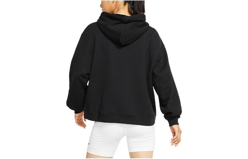 Nike (WMNS) Nike Court Heritage Tennis Hoodie 'Black' - Image 1