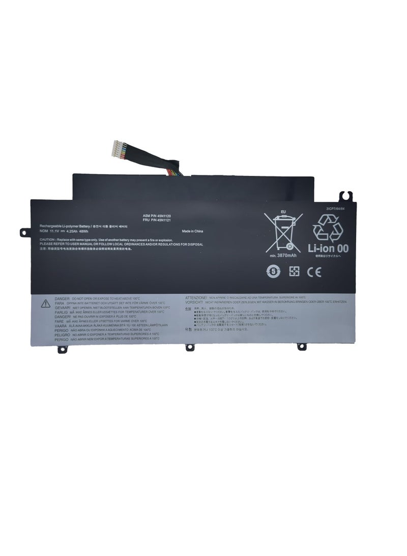 Terabyte 45N1121 Replacement Battery Compatible with Lenovo Thinkpad T431s Series 45n1120 45n1121 45n1122 45n1123-11.1V 48Wh 4250mAh - Image 1