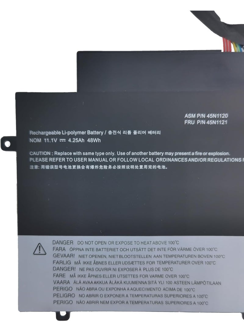 Terabyte 45N1121 Replacement Battery Compatible with Lenovo Thinkpad T431s Series 45n1120 45n1121 45n1122 45n1123-11.1V 48Wh 4250mAh - Image 2