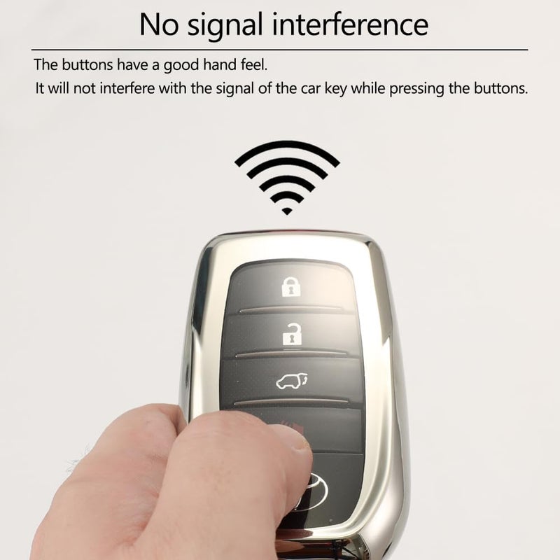 Lcyam TPU Key Fob Cover for Toyota - Image 5