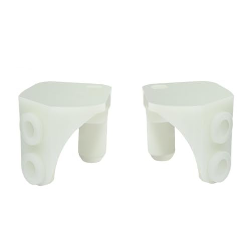 MEKILYN Resin Shed Door Hinge Kit Left Right Compatible with Rubbermaid 6x5 ft SlideLid Storage Shed Direct Replacement for Part 3T16 3T162 3T17 3T173 Reinforced Easy Install - Image 1